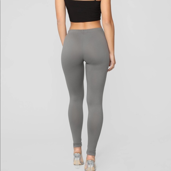 My Number One Leggings (Gray) - Picture 4 of 4